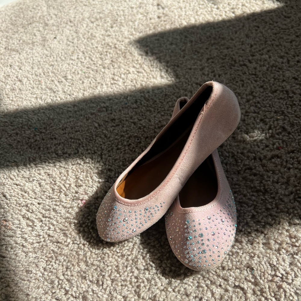 Sparkling Pink Kids' Dress Shoes